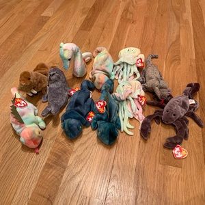 Set of assorted ty Beanie Babies